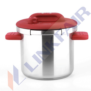 LInkfair New Design Multi Function 304 Stainless Steel Push-button Pressure Cooker