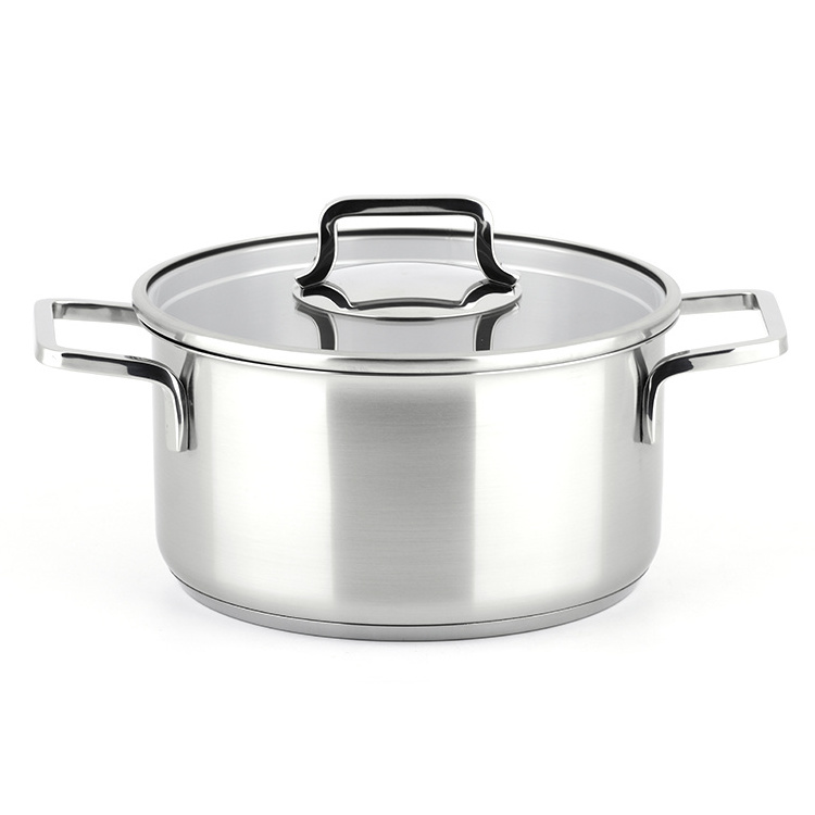 Housewares Kitchen Accessories Stainless Steel Cookware 7 Piece Kitchenware Pot Cookware Sets