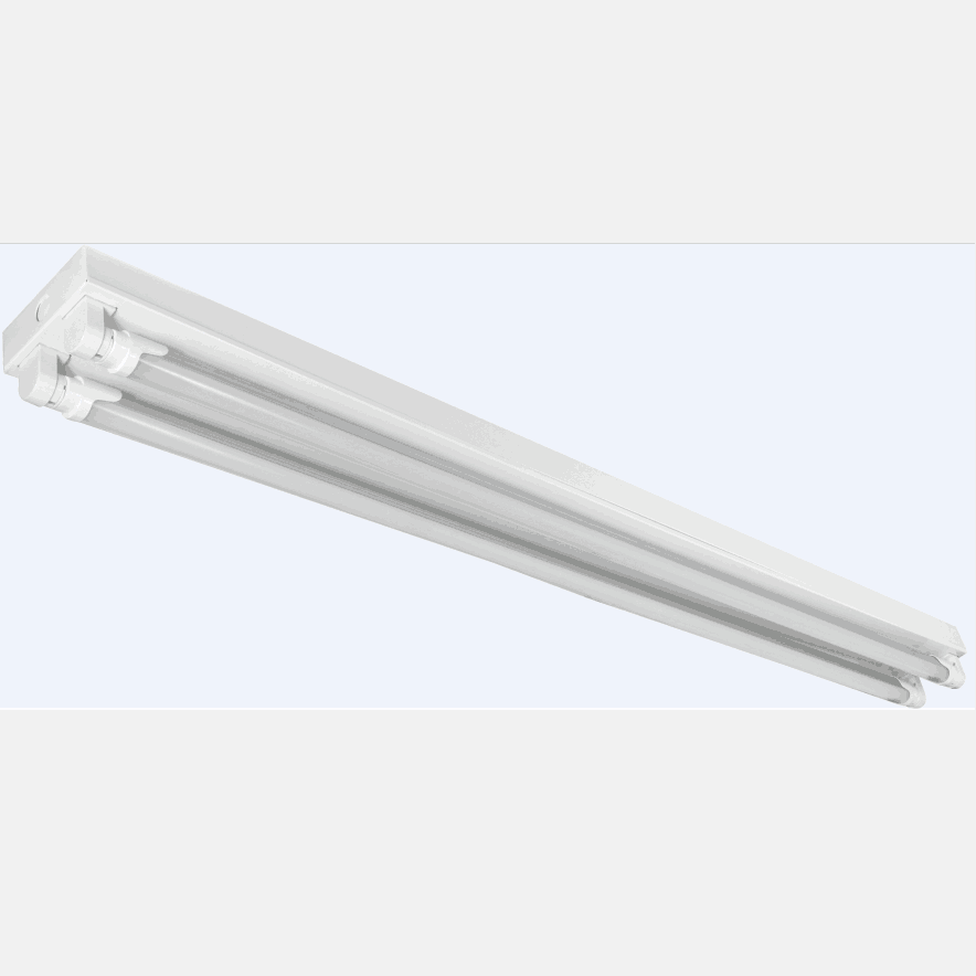 Double lamps inside T8 Tube Lamp Base  Fluorescent Tube Integrated Bracket Socket Strip Tube Light Rectangle Light Fixture