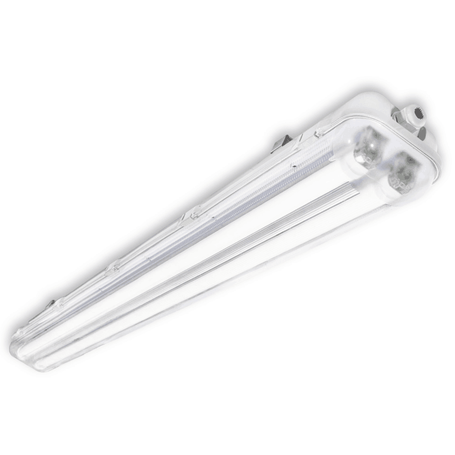 Linear LED Garage Tube Light Vapor Tight  Waterproof Fixture T8 Waterproof Fluorescent Light Fixtures Ip65