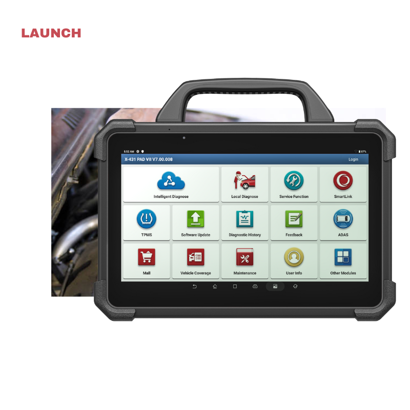 LAUNCH X431 PAD 7 elite J2534 ECU Programming Smart Box Car Truck Auto Scanner Diagnostic Tool