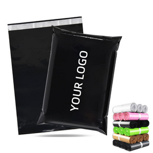 Custom Black Shipping Mailing Bags Eco Friendly Shipping Packaging Bags Mailer Shipping Self Adhesive Courier Mailing Bag