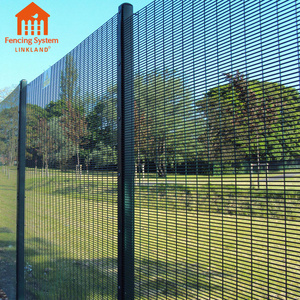 Clear view fence black 358 anticlimb clearview fence for South Africa