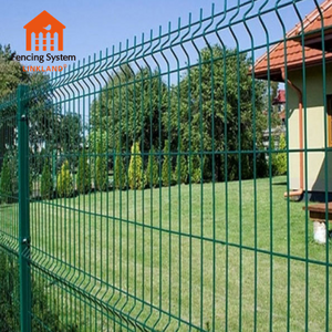 garden fence panels 3d curved fence netting 3d wire mesh fence con siding