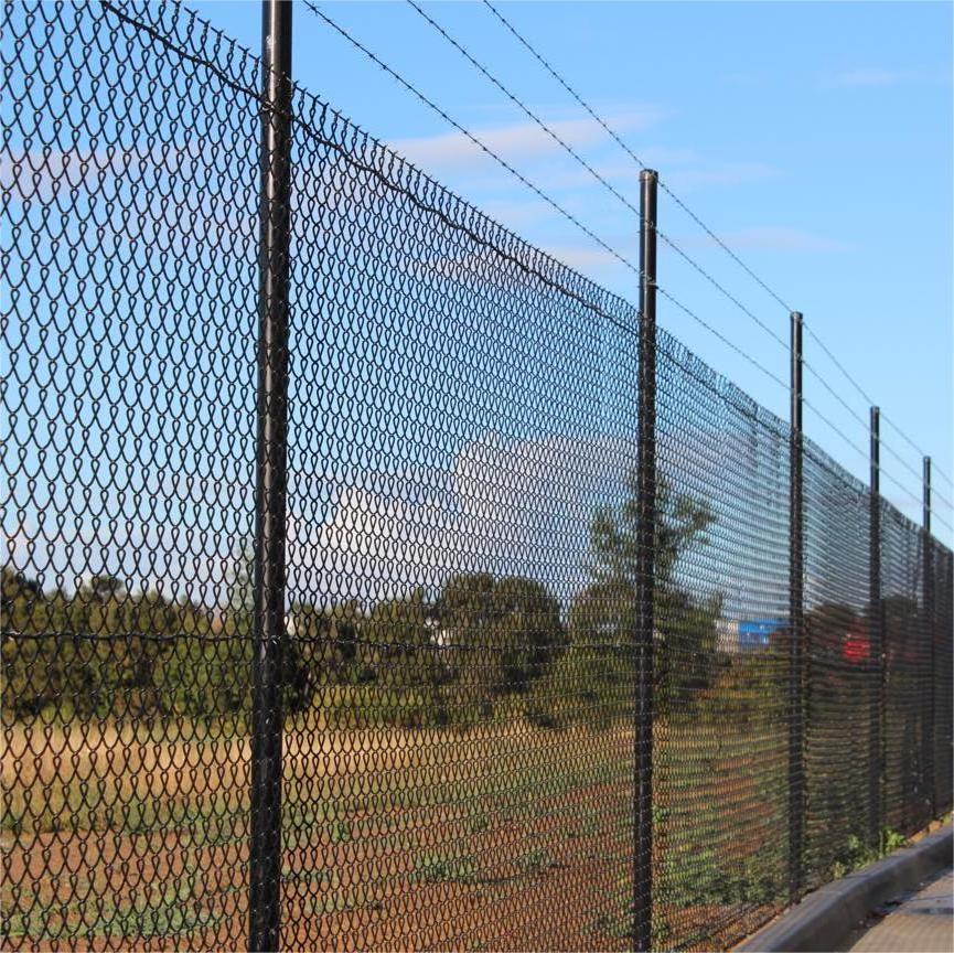 galvanized outdoor removable temporary construction chain link fence