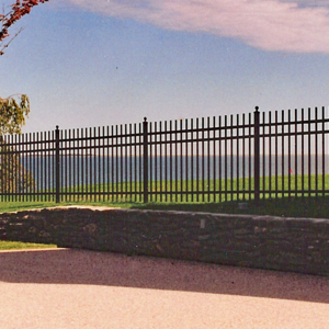 Privacy decorative fence screen wrought iron fence panels