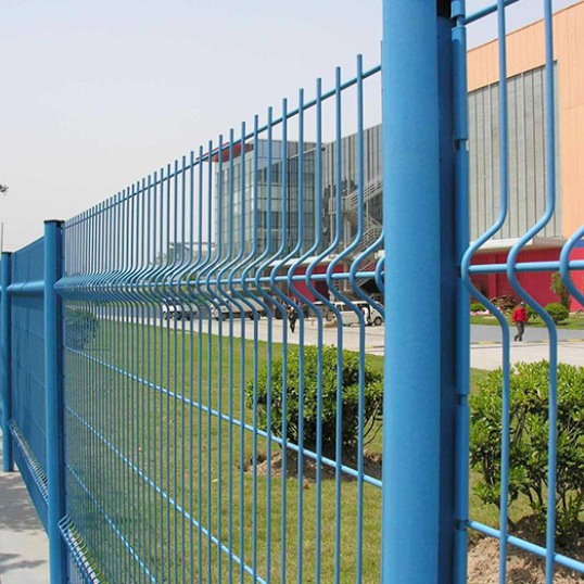 Hot Sale Cheap Price Wire Mesh Pvc Coated Fence Galvanized Garden Fence Curve 3D Welded Wire Mesh Fence Panel