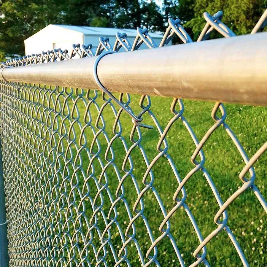 galvanized 8 feet tall 6 foot 8 foot chain link fence wire mesh 100 ft roll cyclone wire black used chain link fence