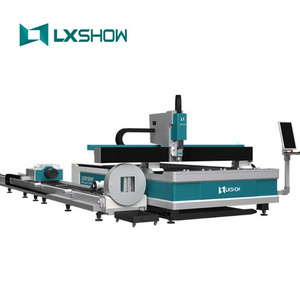 FAST optical fiber laser sheet metal and tube cutting machine for  cutting sheet and tube