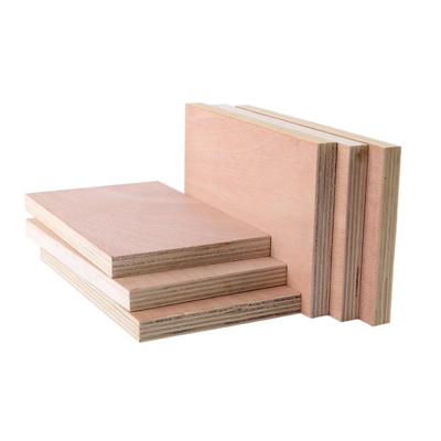 18mm E1 Furniture Panel Customized Poplar Birch Pine Dark Oak Plywood Melamine Laminated Plywood