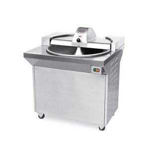 New Electric Commercial Automatic Food Chopper 220V Motor Powered Meat Vegetable Cutter Restaurants Vegetable Processing Plants