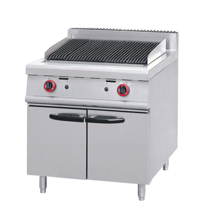 Heavy Duty Stainless Steel Chicken Gas Grill Machine Easily Assembled Cleaned Electronic Pulse Ignition Home Camping Use