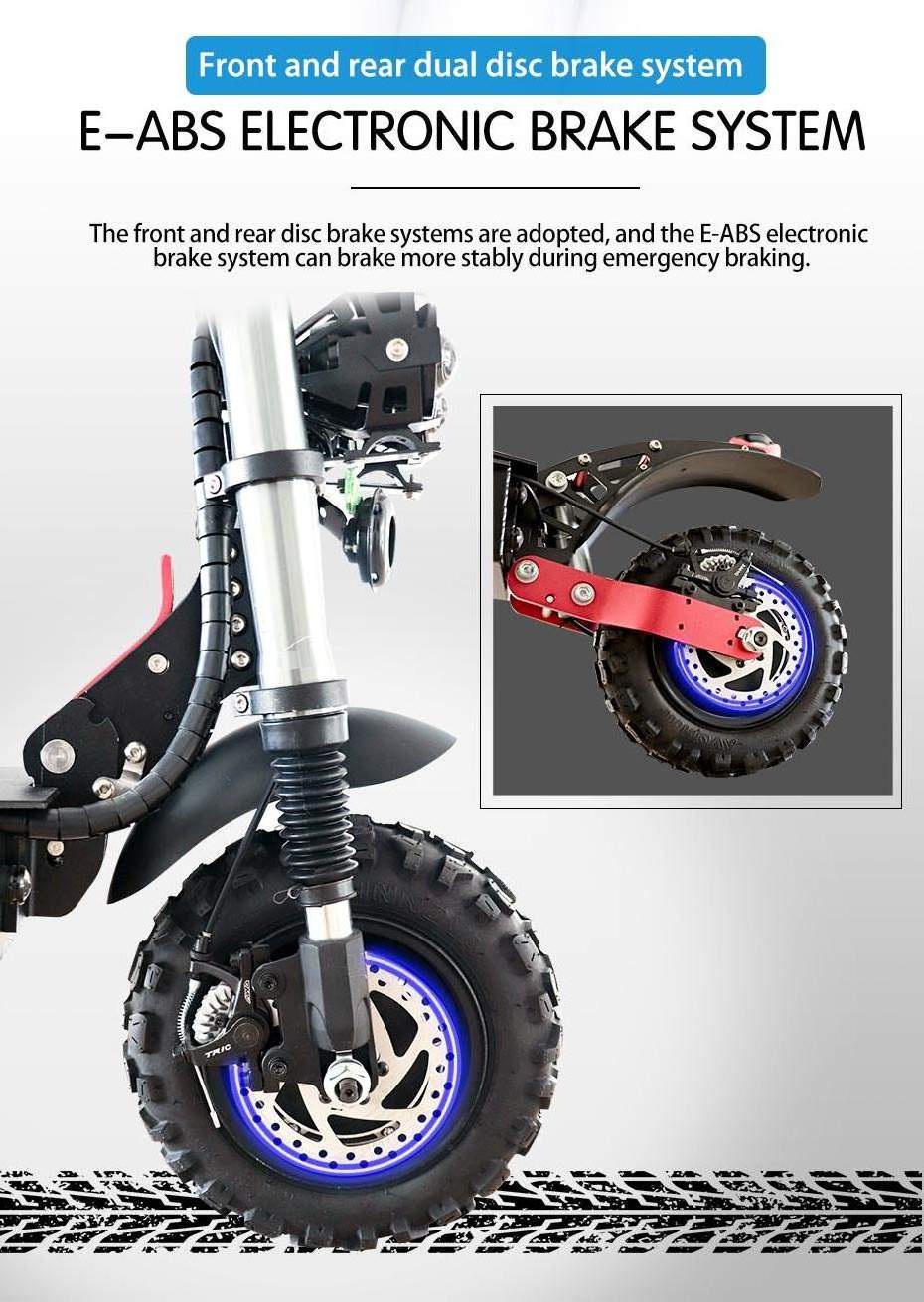 Factory Price High Speed Foldable 5600W Fat Tire Dual Motor Powerful Fast Off road Urban Adult Electric Scooter