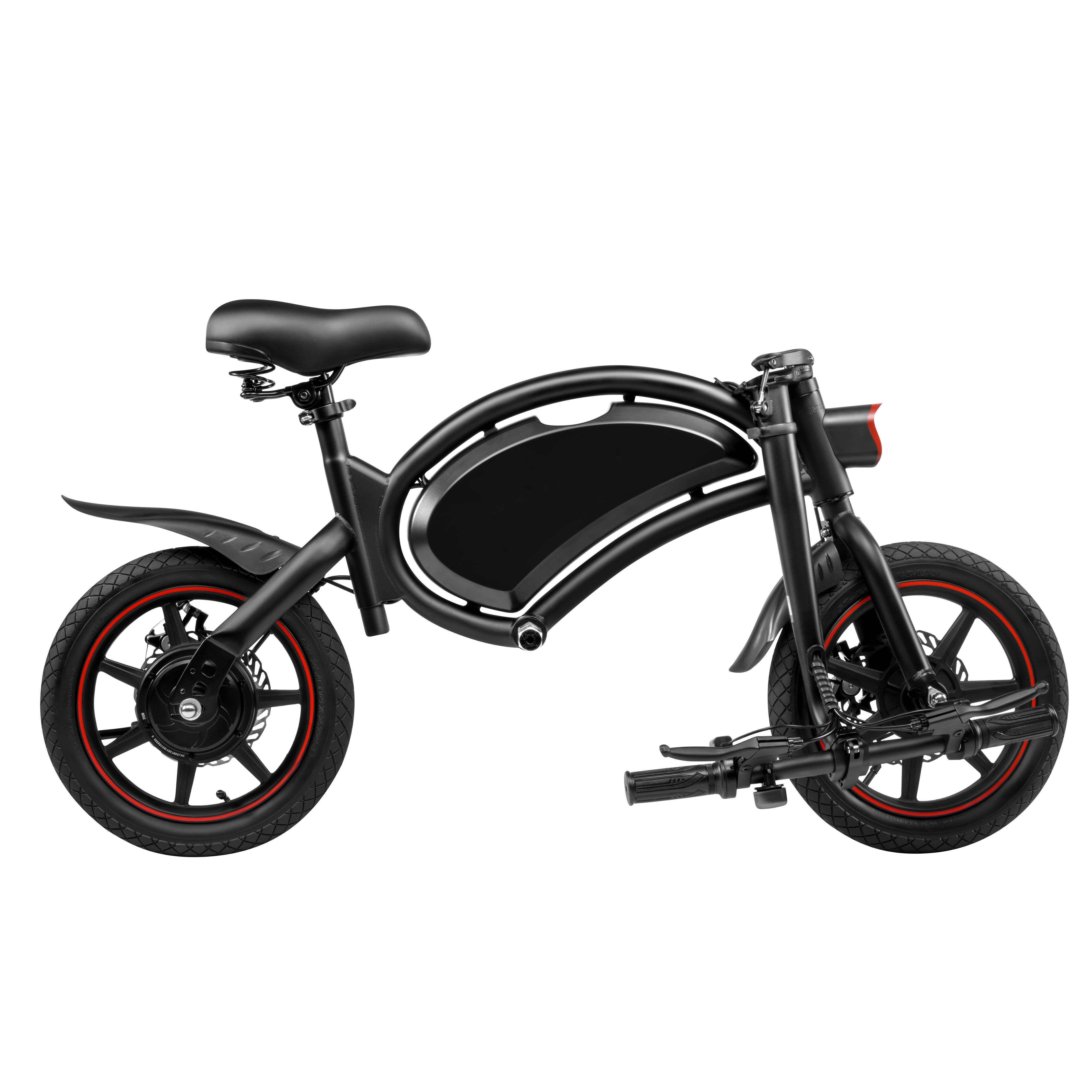 DYU D3F New 2 Wheel Electrical Bikes 250w Adult Electric Folding E-bike 14 Inch Electric Bicycle