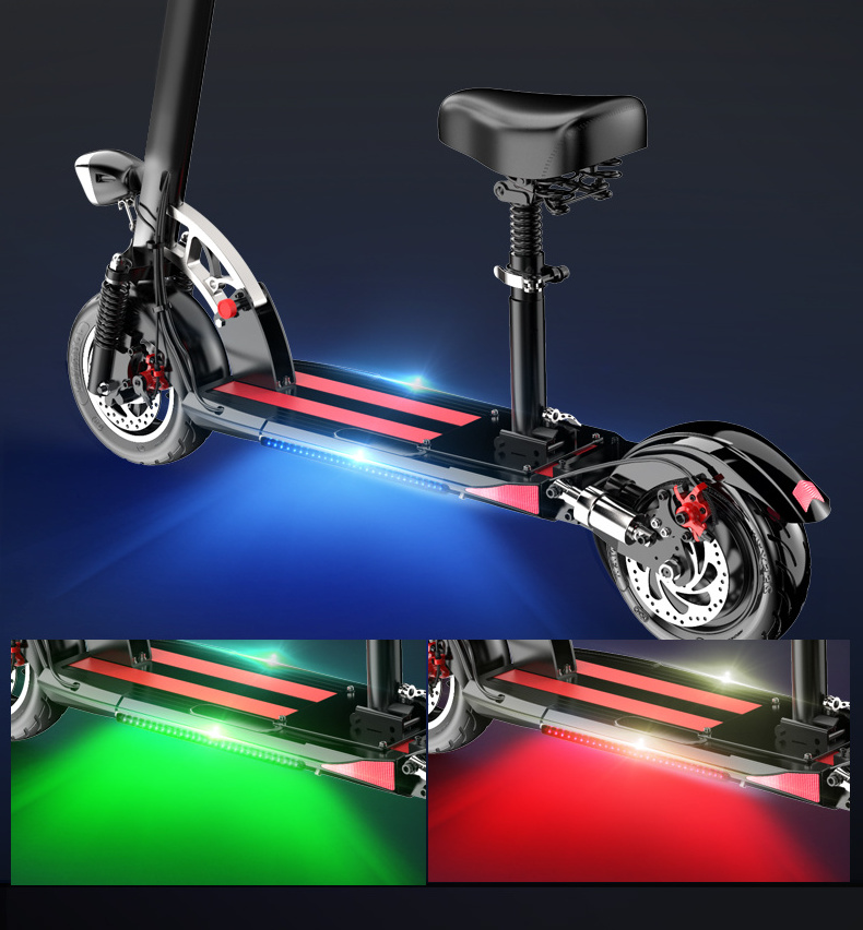 EU/US Warehouse Elektro Scooter 800 watt 50km/h 48v 15ah Folding Adult Max Bluetooth Smart Light 2 Wheels Scooter