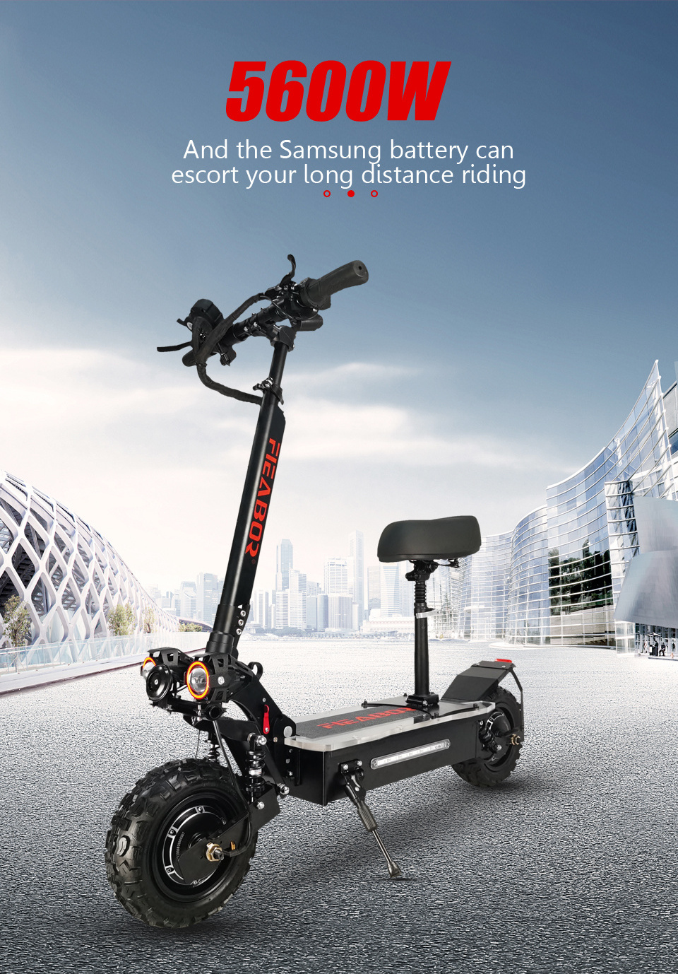 Big Powerful 85km/h Adult Electric Scooter Adult Cheap Electric Scooter Adult For Sale 100km long range electric scooter 8.5in