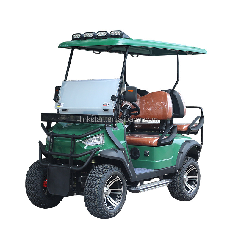 2023 New Design Electric Club Car 4 Seater  Personal Electric Golf Cart with lithium battery