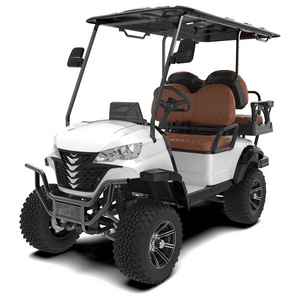 wholesale brand new lithium golf cart batteries long range 48v 4 wheel  electric club car golf cart electric 4 6 seater