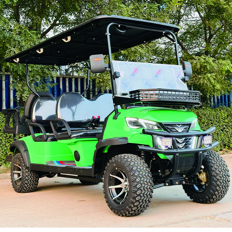 Chinese Suppliers Golf Buggy Cart Price Luxury Vehicle Street Legal Adult 6 Seater 72V Electric Golf Cart