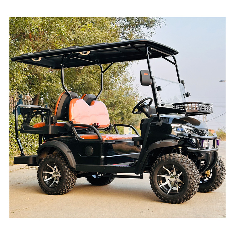 high performance 48v club car lithium battery 150ah golf cart electric wheel hub motor 4 seater golf carts electric