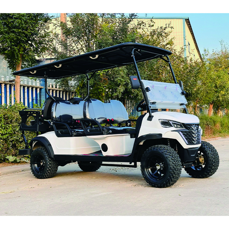 Chinese Suppliers Golf Buggy Cart Price Luxury Vehicle Street Legal Adult 6 Seater 72V Electric Golf Cart