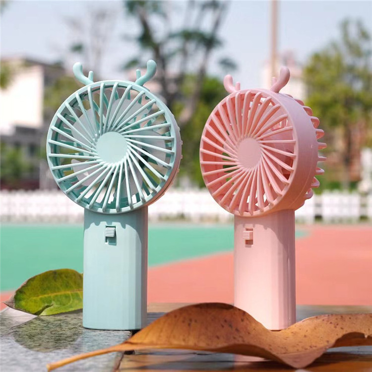 Dry battery No. 5 battery small fans air cooling student hand-held electric portable hand fan outdoor travel mini fan