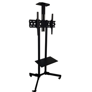 32-65" Tv Monitor Floor Stand Max VESA 600*400mm 360 degree Tv Mount Height Adjustable Mounts Stand