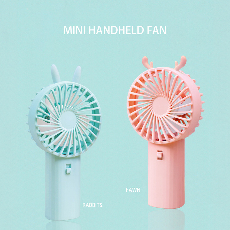 Dry battery No. 5 battery small fans air cooling student hand-held electric portable hand fan outdoor travel mini fan