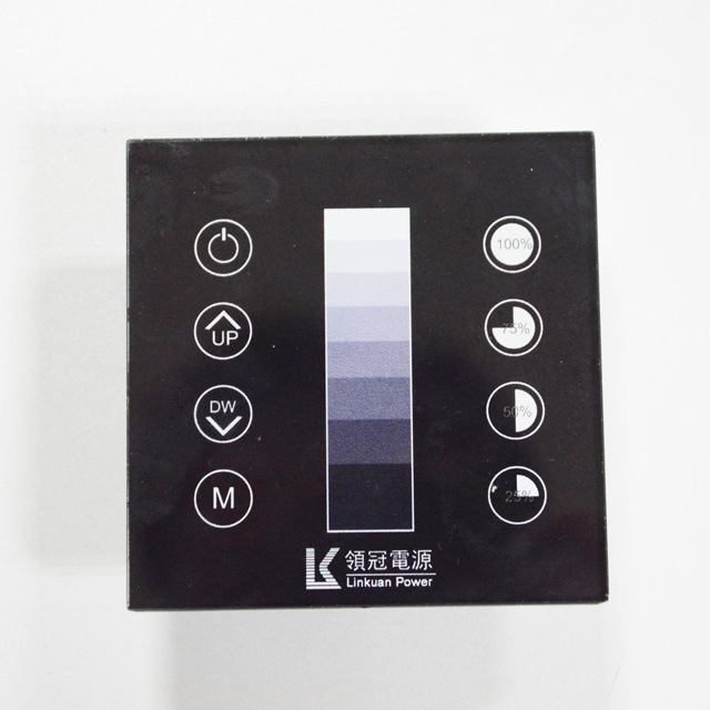 Smart 0-10v dimmer  AC 100-277V input 0-10v dimmer touch panel glass panel 0-10v led dimmer