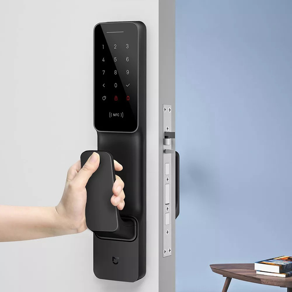 Xiaomi Smart  Door Lock Fingerprint/ Temporary Password Lock Mijia Mobile NFC Key Unlock Push-Pull  Mi Home Locks