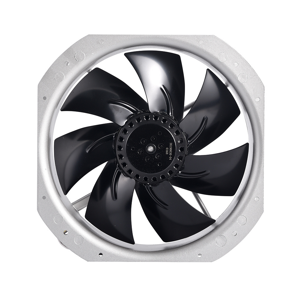 CE and UL Approved 280x280x80mm Cooling fan Ball Bearing Ventilation Cooling Fan Seven Metal Blade AC  Industrial Cooling Fan