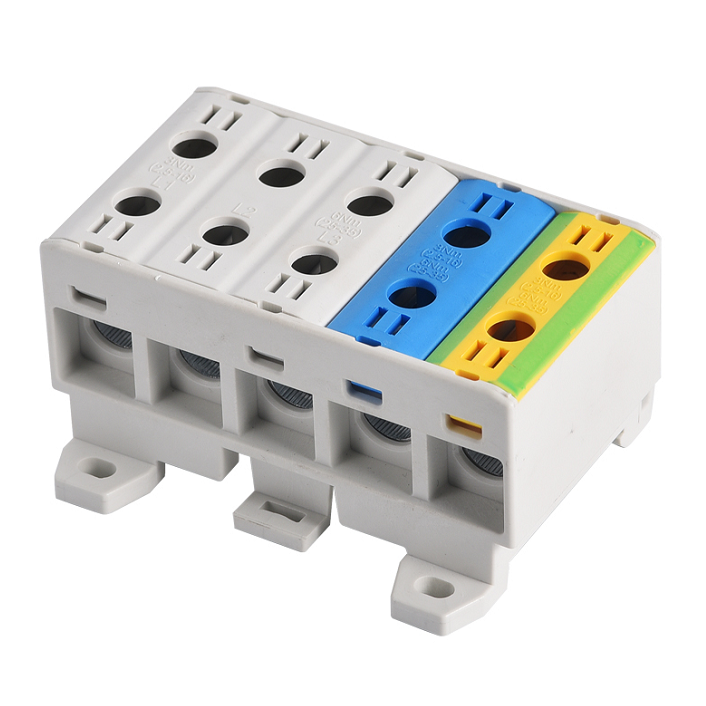 CE and ROHS Approved 5 Poles 2.5-35mm2 Aluminum Terminal Block 1000V 135A KE series for Al/Cu connector