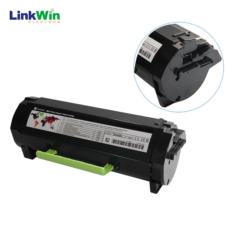 LW005 CK Popular Hot Sale Premium toner cartridge for Lexmark MX310dn MX410de MX510 MX511 MX610 MX611 printer cartridge