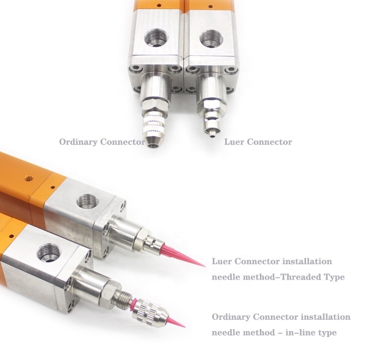 Factory Price Precision Thimble Dispensing Valve Glue With Micrometer Liquid Dispenser Valve