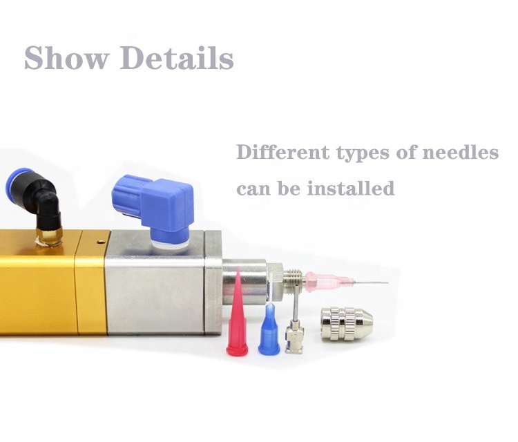 Factory Price Precision Thimble Dispensing Valve Glue With Micrometer Liquid Dispenser Valve