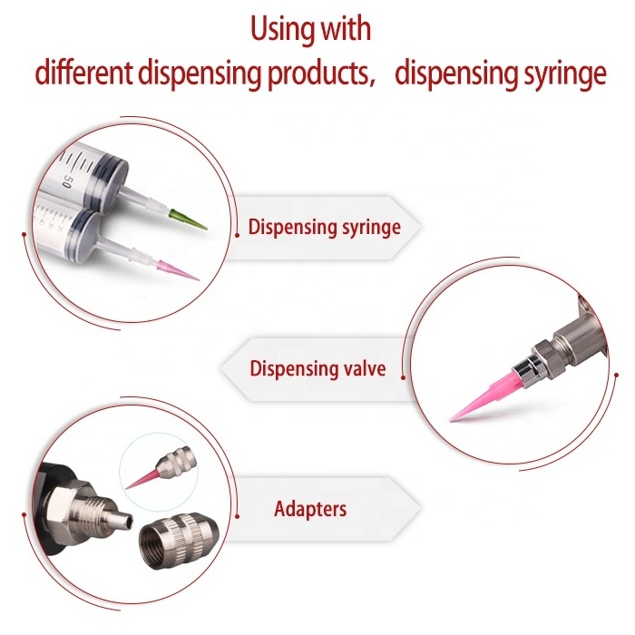 Needle Dispensing Syringes Tips 25g Dispensing Tt Protecting Glue Dispensing Tips