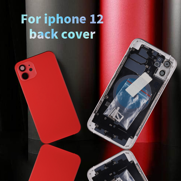 Top Selling Original Back Cover Glass Replacement For Iphone 12 Battery Back Cover Housing