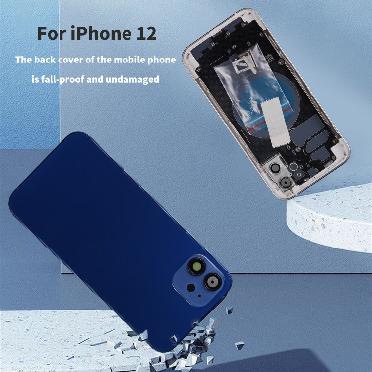 Top Selling Original Back Cover Glass Replacement For Iphone 12 Battery Back Cover Housing