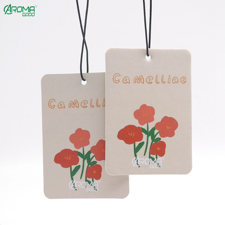 Eco-friendly vent car air freshener car air freshener Customized Promotional Hanging Paper Car Air Freshener