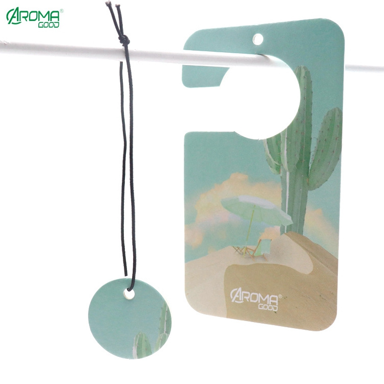 Closet insect repellent fragrance hang card  Perfume Hanging Paper Car Air Freshener