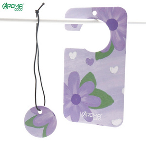 Closet insect repellent fragrance hang card  Perfume Hanging Paper Car Air Freshener