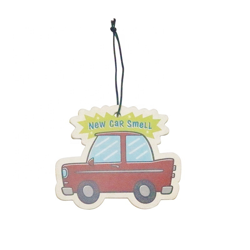 Custom Logo Printing Special 1.8mm Cotton Paper Car Air Freshener