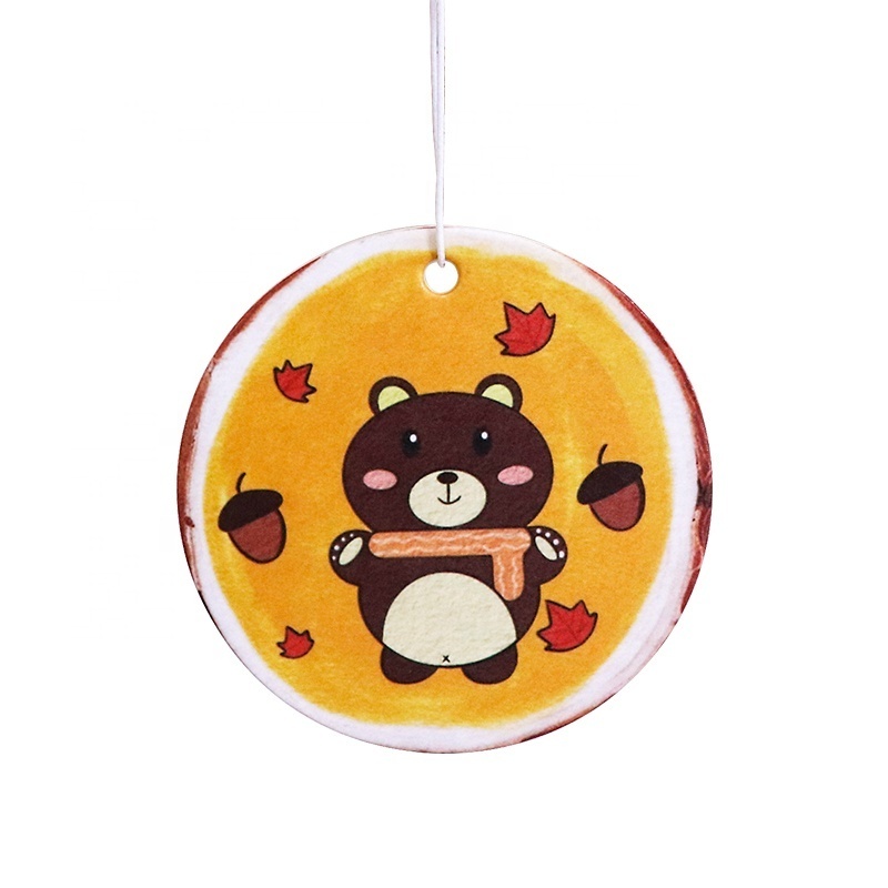 Car Air Freshener Hanging Car Rearview Mirror Pendant Cute Pet Odor Eliminating Air Freshener for Car