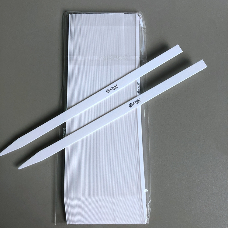 perfume test strips  fragrance test strips arrow shape essential oil perfume blotter paper card stock paper printing