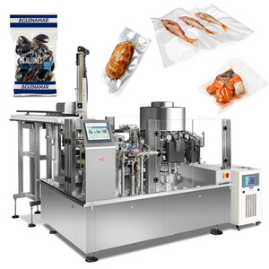 Automatic Meat Fish Nuts Pickles Vacuum Packing Machine for Big Pouch