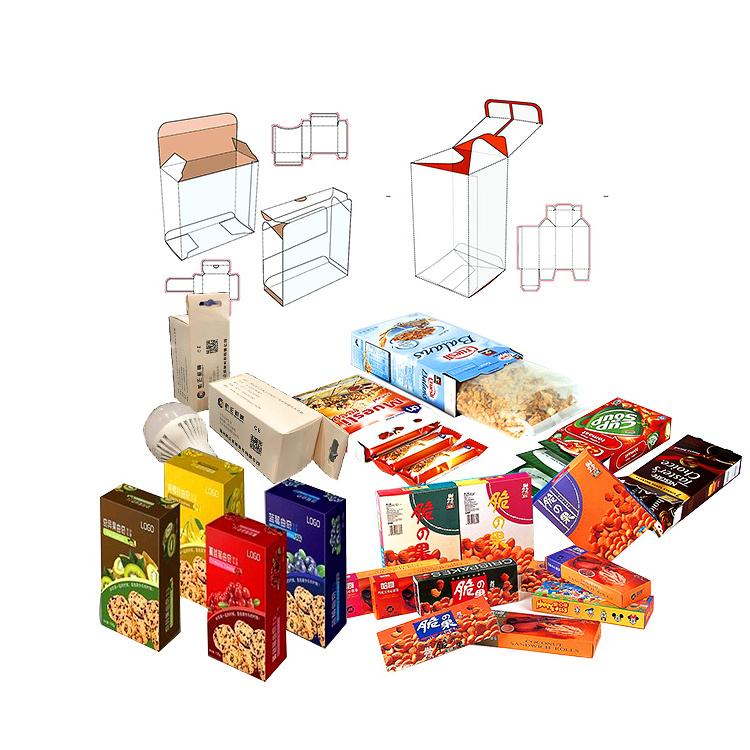 Full automatic cube napkin paper facial tissue carton box packing machine