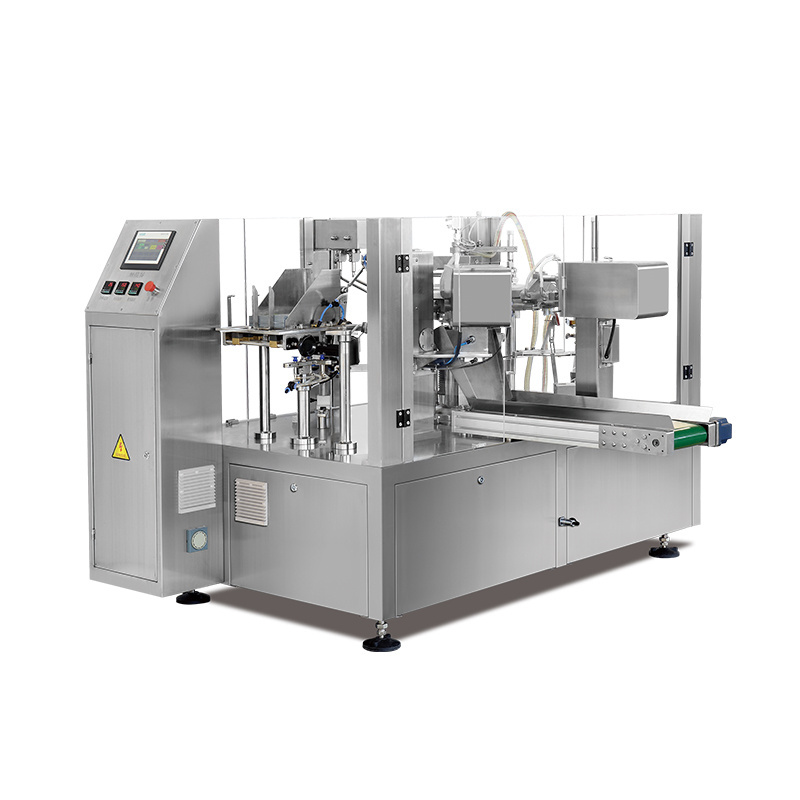 Premade bag automatic ice candy packaging filling and sealing machine