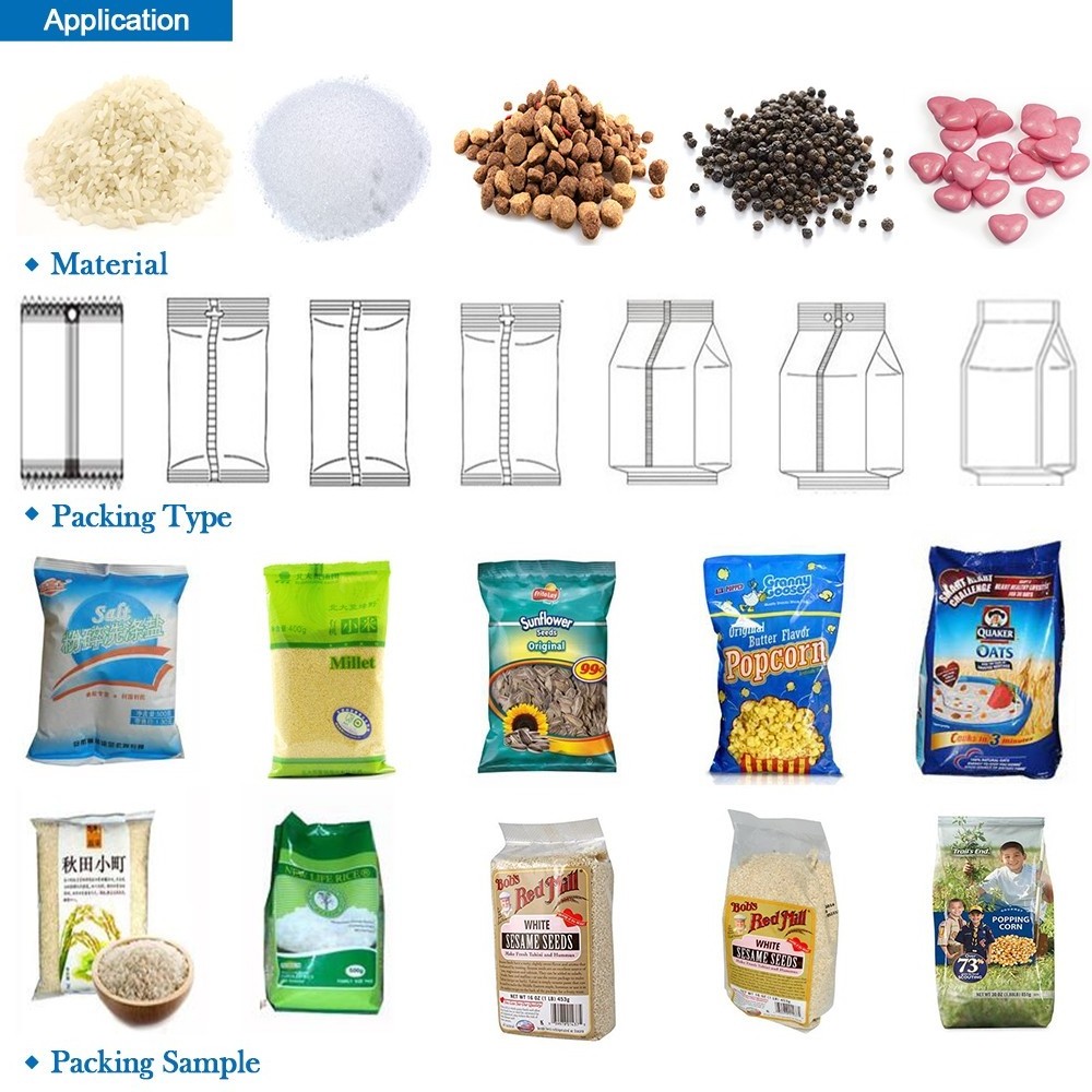 Automatic Vertical Banana Chips  5kg Wheat And Maize Flour Packing