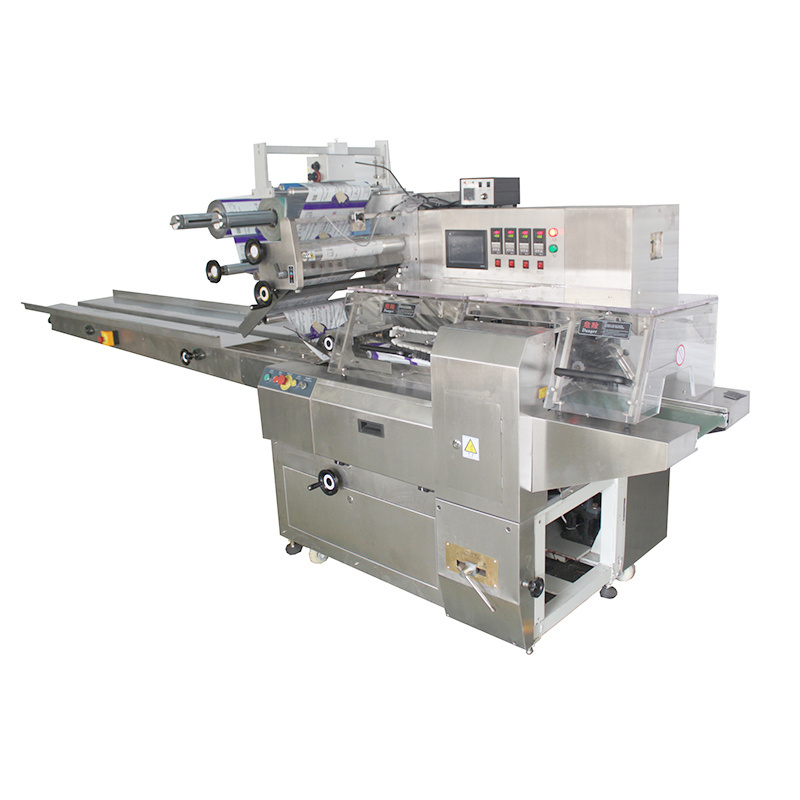 High efficiency frozen croissant bread packing machine