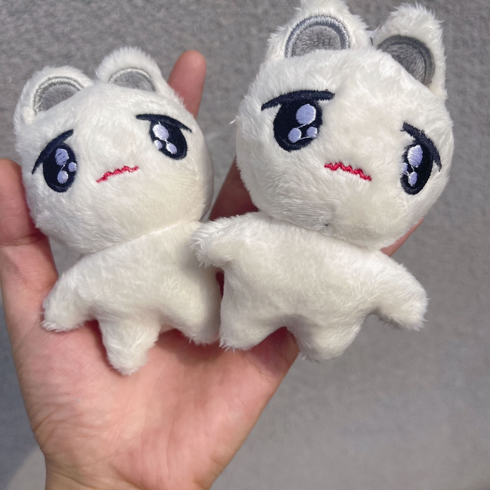 2023 Customized 10CM cute doll Idol Kpop plush stuffed toy cute animal toy plush doll Lying body sitting body doll